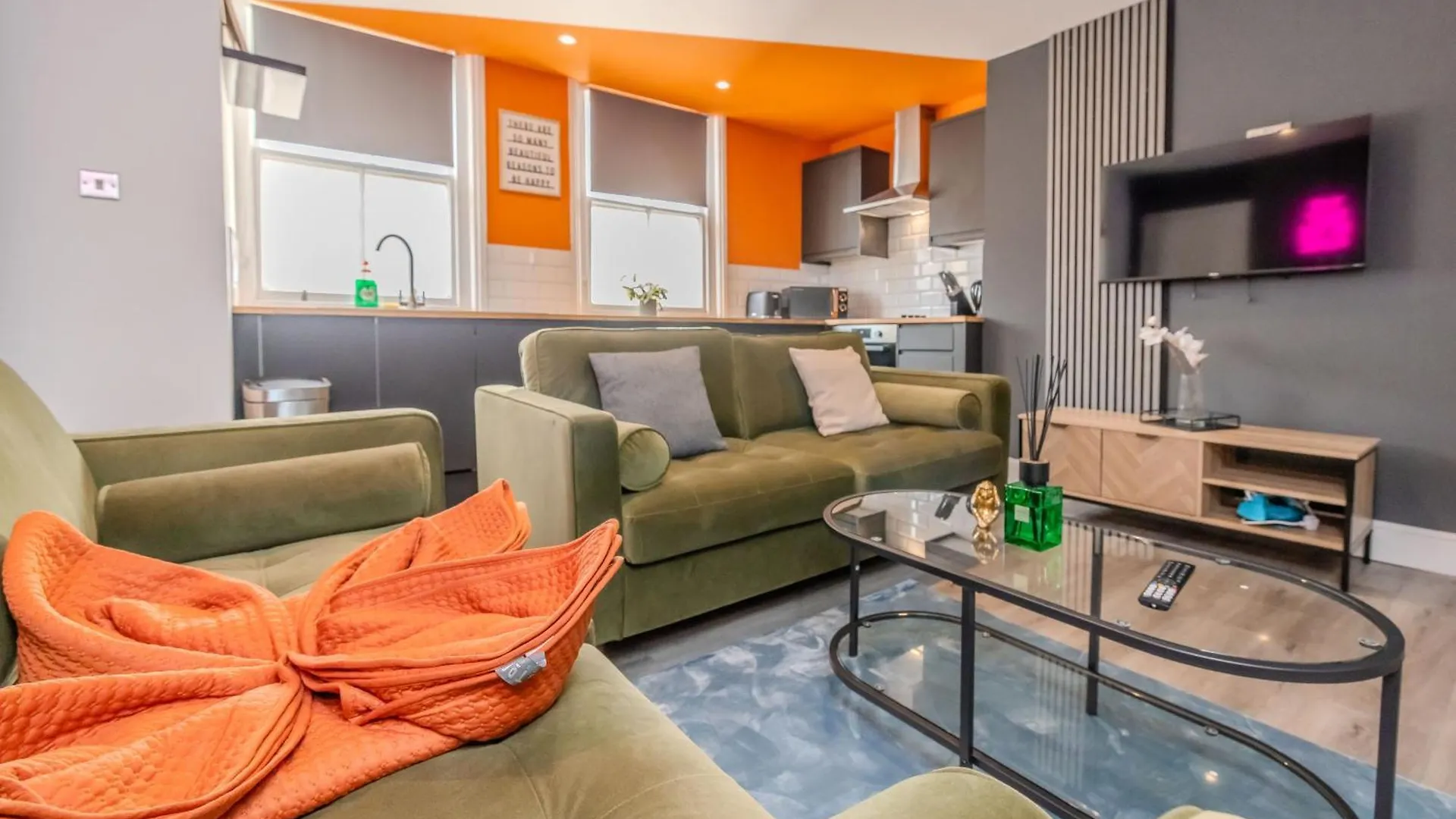 Apartment Modern 2-Bedroom Flat With Complimentary Parking Hove Großbritannien
